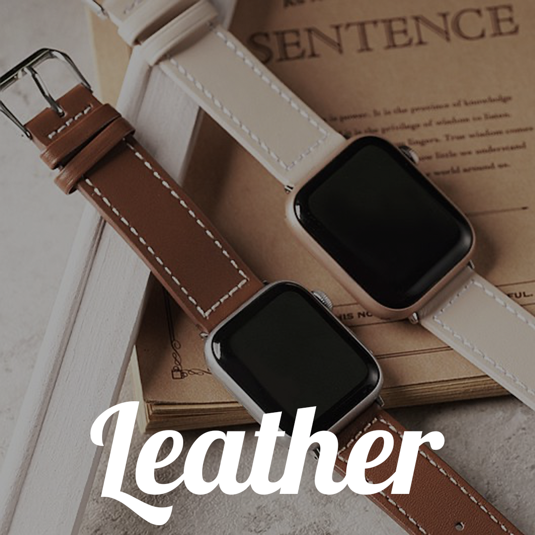 MyColorfulBands Leather Apple Watch Band