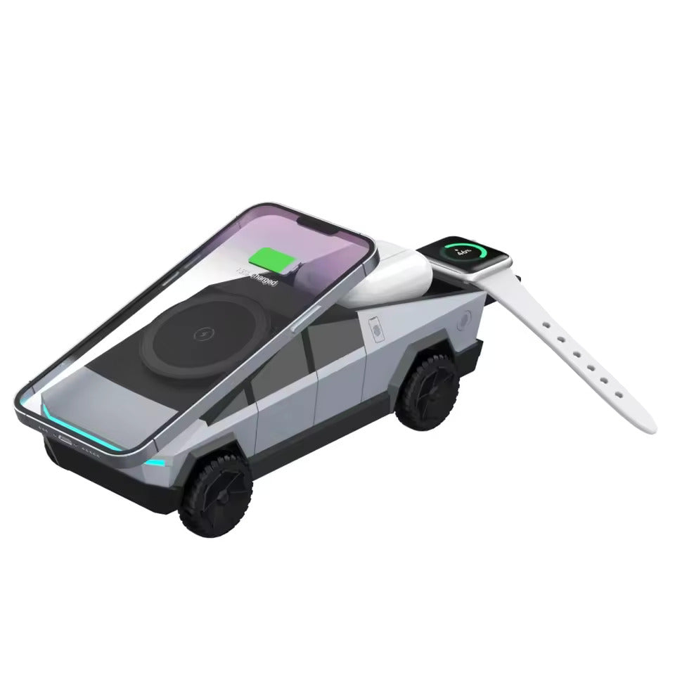 CyberCharge 3 In 1 Wireless Charging Station
