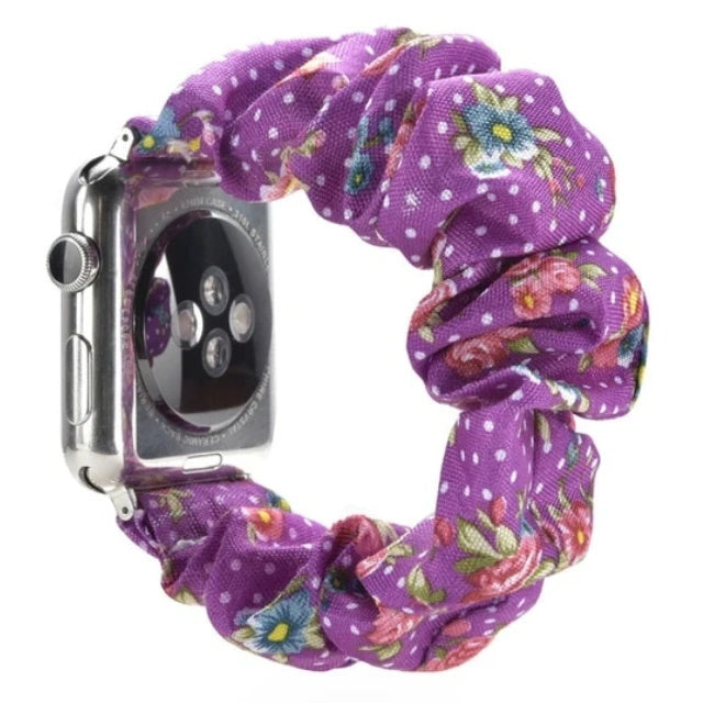Scrunchie Elastic Watch Strap - MyColorfulBands