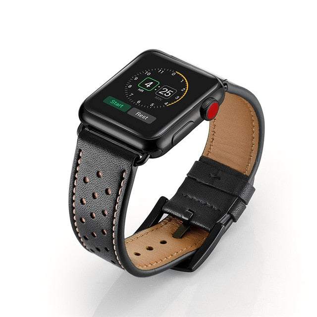 MyColorfulBands Leather Apple Watch Band